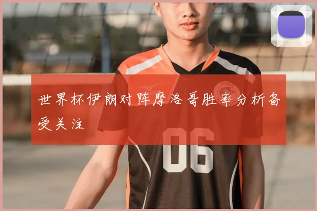 世界杯伊朗对阵摩洛哥胜率分析备受关注